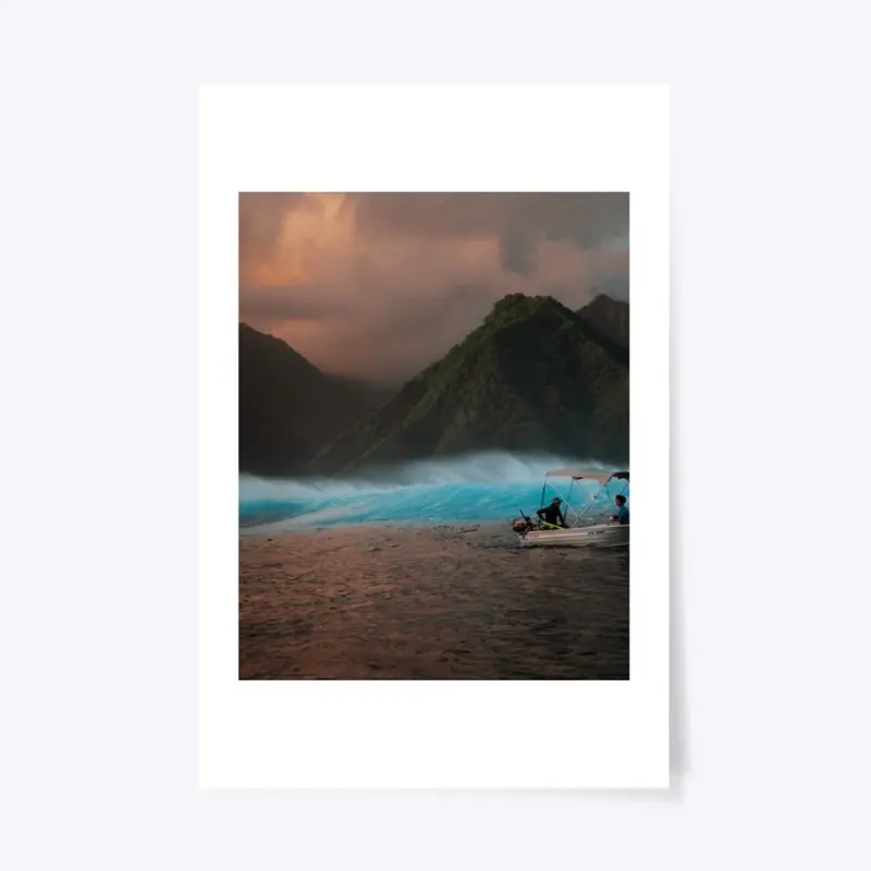 TEAHUPOO SUNSET