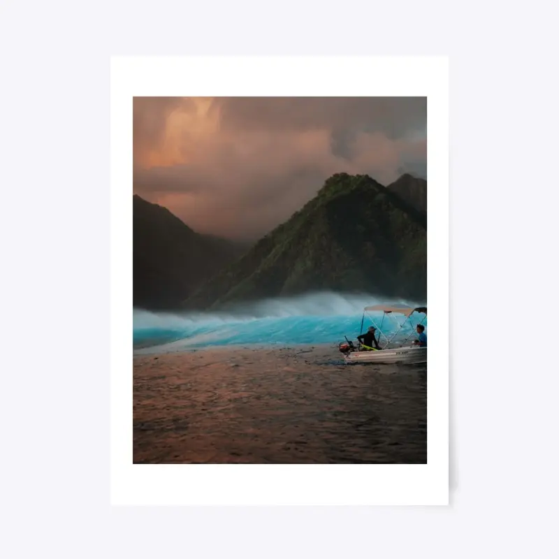 TEAHUPOO SUNSET